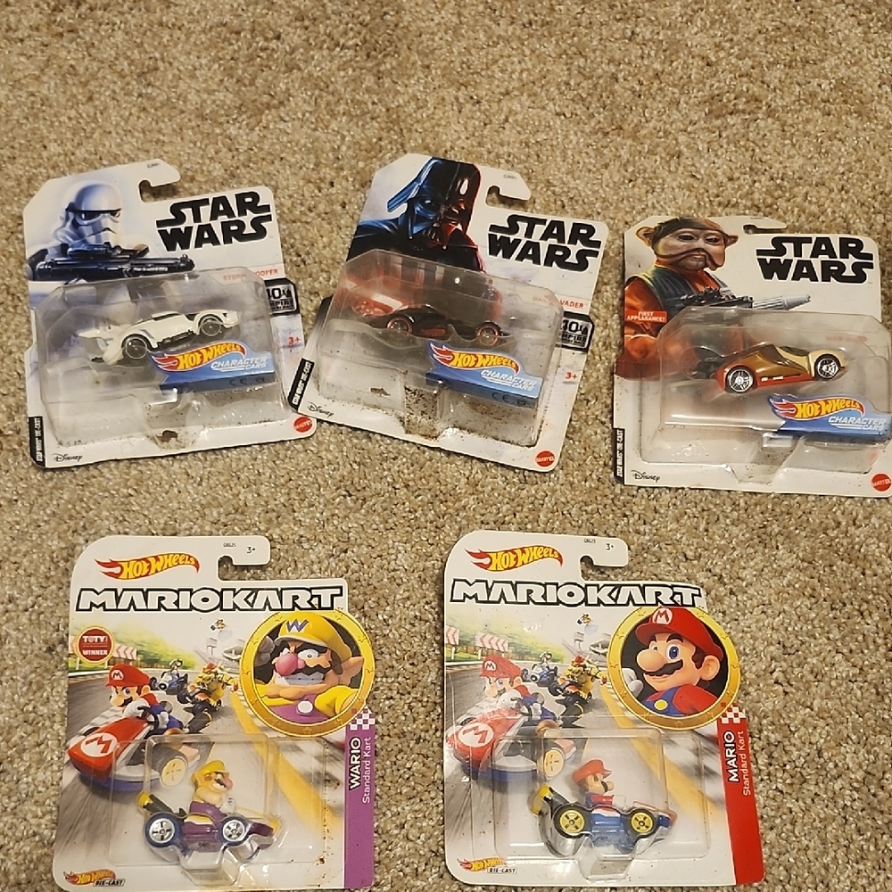 Hotwheels Charecter Cars